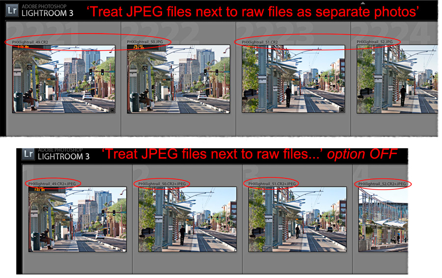 jpeg file layout in lightroom grid